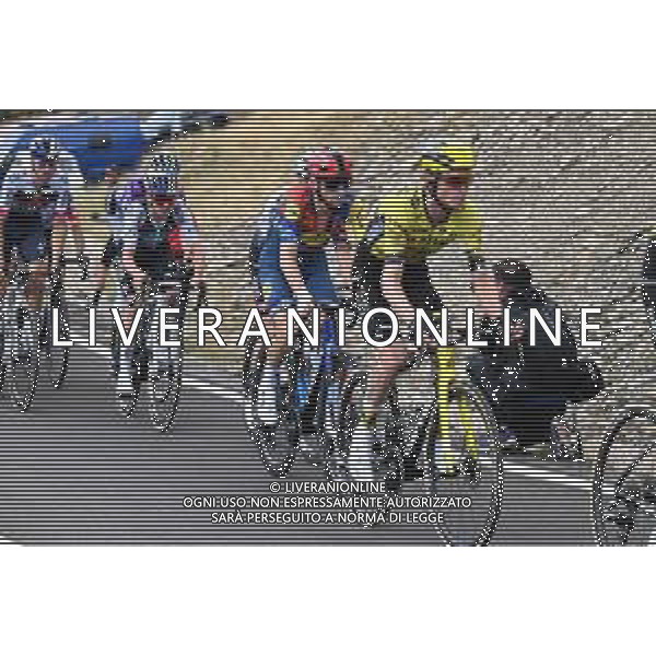 29-08-2025 Vuelta A Espana; Tappa 07 Andorra La Vella - Cerler; 2025, Visma - Lease A Bike; 2025, Lidl - Trek; Kuss, Sepp; Ciccone, Giulio; Cerler; ©SIROTTI - AGENZIA ALDO LIVERANI SAS