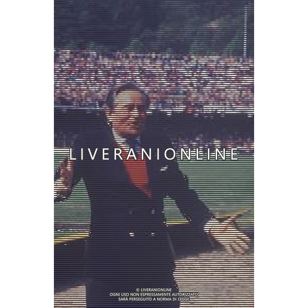 DIAP-RETROSPETTIVA COSTANTINO ROZZI PRESIDENTE ASCOLI CALCIO NELLA FOTO COSTANTINO ROZZI PRESIDENTE ASCOLI CALCIO NELL\'ANNO 1986 FOTO GAETANO AMICI-AG ALDO LIVERANI SAS