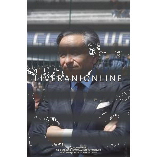 DIAP-RETROSPETTIVA COSTANTINO ROZZI PRESIDENTE ASCOLI CALCIO NELLA FOTO COSTANTINO ROZZI PRESIDENTE ASCOLI CALCIO NELL\'ANNO 1985 AG ALDO LIVERANI SAS