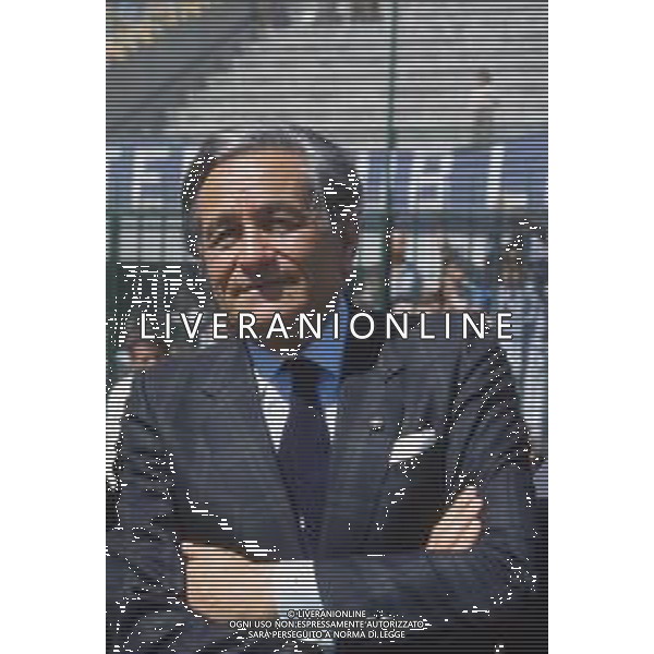 DIAP-RETROSPETTIVA COSTANTINO ROZZI PRESIDENTE ASCOLI CALCIO NELLA FOTO COSTANTINO ROZZI PRESIDENTE ASCOLI CALCIO NELL\'ANNO 1985 AG ALDO LIVERANI SAS