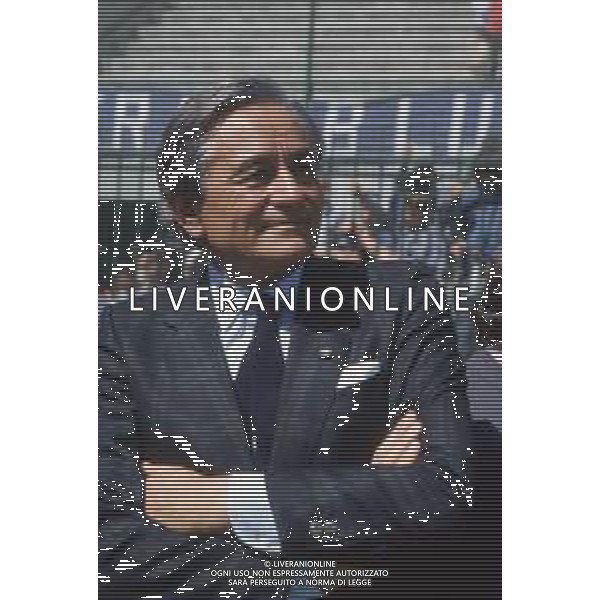 DIAP-RETROSPETTIVA COSTANTINO ROZZI PRESIDENTE ASCOLI CALCIO NELLA FOTO COSTANTINO ROZZI PRESIDENTE ASCOLI CALCIO NELL\'ANNO 1985 AG ALDO LIVERANI SAS