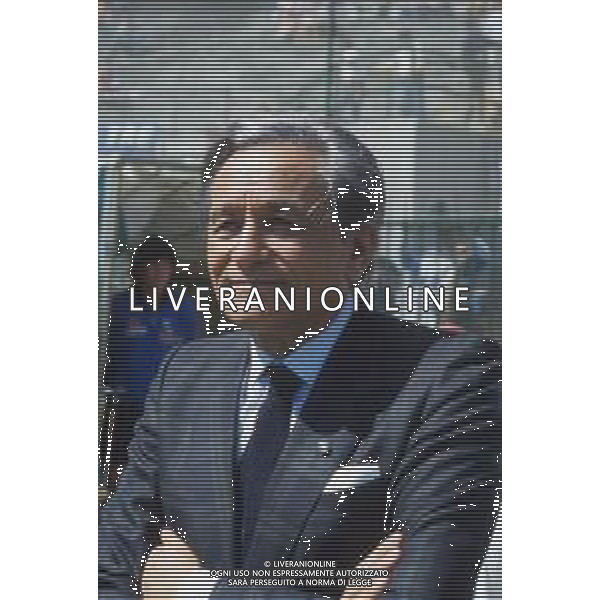 DIAP-RETROSPETTIVA COSTANTINO ROZZI PRESIDENTE ASCOLI CALCIO NELLA FOTO COSTANTINO ROZZI PRESIDENTE ASCOLI CALCIO NELL\'ANNO 1985 AG ALDO LIVERANI SAS