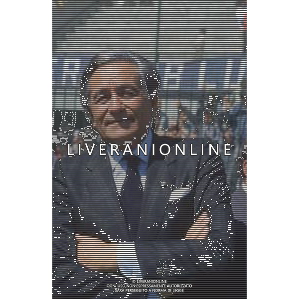 DIAP-RETROSPETTIVA COSTANTINO ROZZI PRESIDENTE ASCOLI CALCIO NELLA FOTO COSTANTINO ROZZI PRESIDENTE ASCOLI CALCIO NELL\'ANNO 1985 AG ALDO LIVERANI SAS