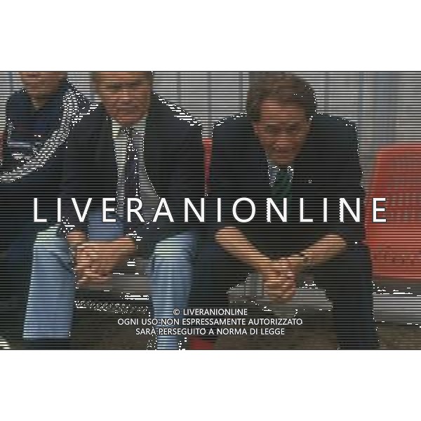 DIAP-RETROSPETTIVA COSTANTINO ROZZI PRESIDENTE ASCOLI CALCIO NELLA FOTO COSTANTINO ROZZI PRESIDENTE DELL\'ASCOLI CALCIO CON NEDO SONETTI NELL\'ANNO 1991-1992 AG ALDO LIVERANI SAS