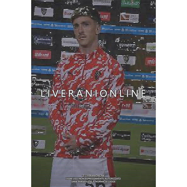 TVPG US Lecce vs AC Milan nella foto Alexis Saelemaekers (Ac Milan, Lecce (ITA) 29-08-2025 Stadio “E. Giardiniero” Via del Mare - Seconda Giornata Serie A EniLive 2025/26 ©TVPG Pasquale Golia - AGENZIA ALDO LIVERANI SAS