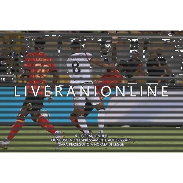 TVPG US Lecce vs AC Milan nella foto Ruben Loftus-Cheek (Ac Milan) e Gaspar Kiolanda (Us Lecce), Lecce (ITA) 29-08-2025 Stadio “E. Giardiniero” Via del Mare - Seconda Giornata Serie A EniLive 2025/26 ©TVPG Pasquale Golia - AGENZIA ALDO LIVERANI SAS