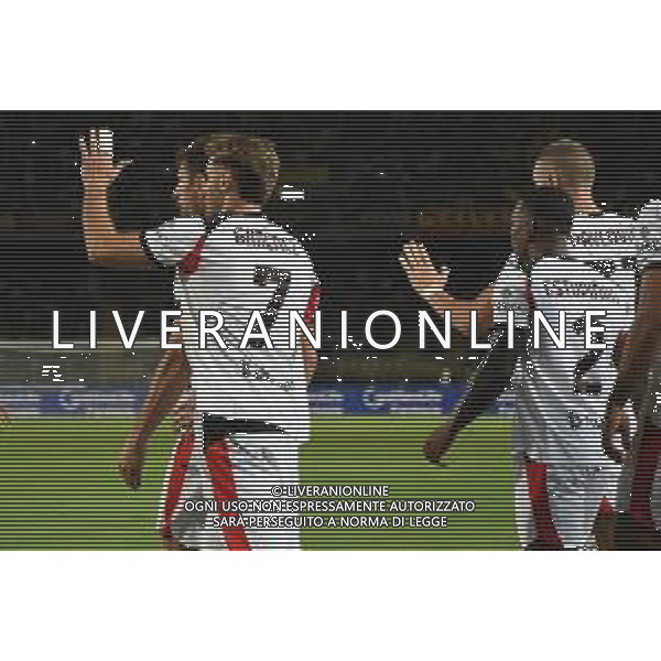 TVPG US Lecce vs AC Milan nella foto esultanza Milan ma goal annullato, Stadio “E. Giardiniero” Via del Mare - Seconda Giornata Serie A EniLive 2025/26 ©TVPG Pasquale Golia - AGENZIA ALDO LIVERANI SAS