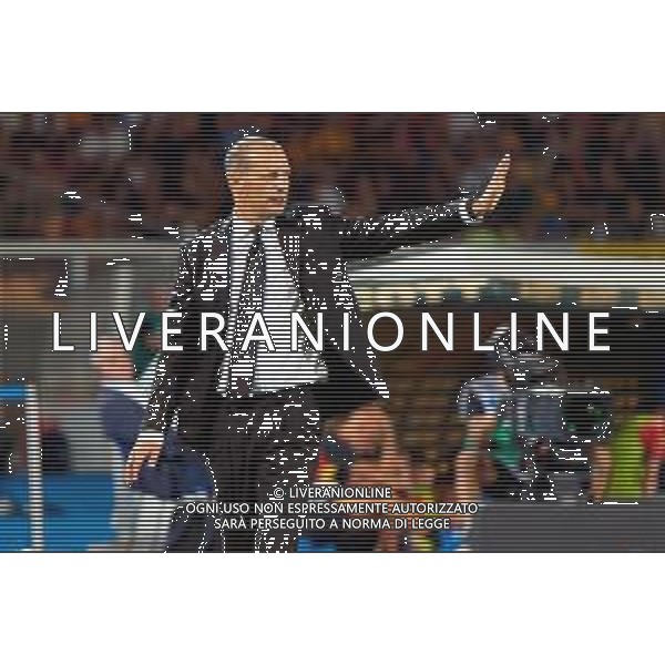 TVEM September 29, 2025 Lecce, Italy - US Lecce vs AC Milan - Italian soccer serie A 2024/25 - Via Del Mare Stadium. In the pic: coach Massimiliano Allegri of AC Milan ©TVEM Emmanuele Mastrodonato - AGENZIA ALDO LIVERANI SAS