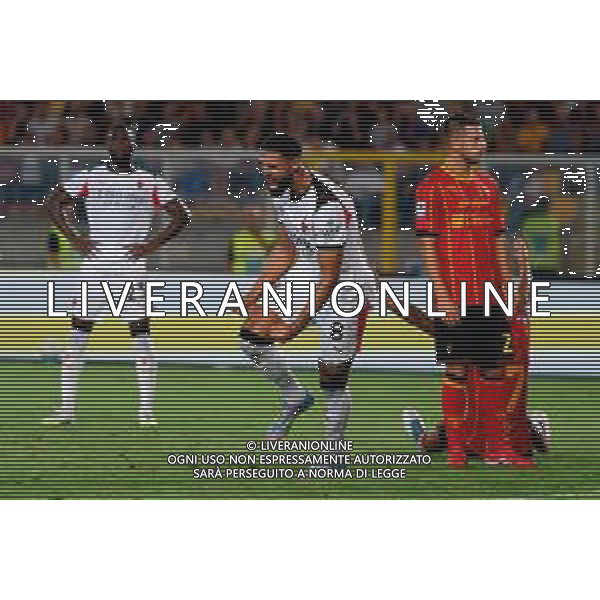 TVEM September 29, 2025 Lecce, Italy - US Lecce vs AC Milan - Italian soccer serie A 2024/25 - Via Del Mare Stadium. In the pic: Ruben Loftus-Cheek of AC Milan celebrates after scoring a goal ©TVEM Emmanuele Mastrodonato - AGENZIA ALDO LIVERANI SAS