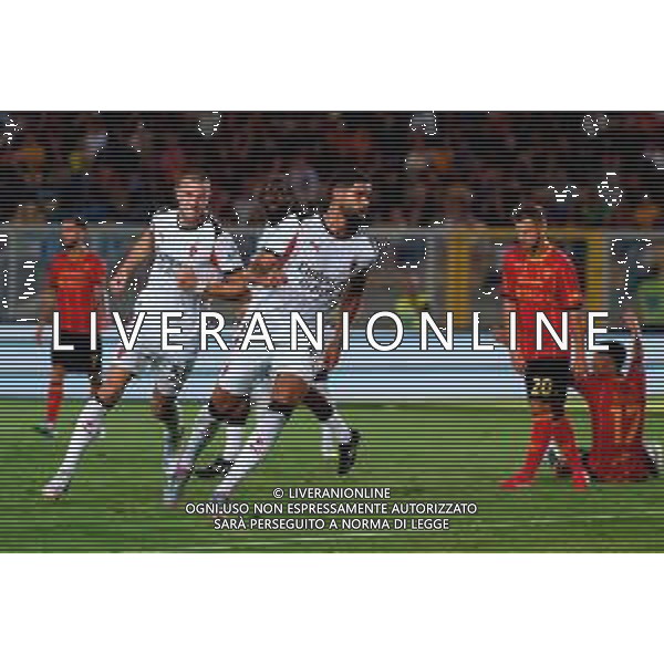 TVEM September 29, 2025 Lecce, Italy - US Lecce vs AC Milan - Italian soccer serie A 2024/25 - Via Del Mare Stadium. In the pic: Ruben Loftus-Cheek of AC Milan celebrates after scoring a goal ©TVEM Emmanuele Mastrodonato - AGENZIA ALDO LIVERANI SAS