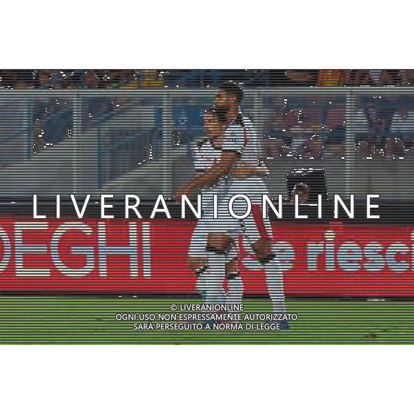 TVEM September 29, 2025 Lecce, Italy - US Lecce vs AC Milan - Italian soccer serie A 2024/25 - Via Del Mare Stadium. In the pic: Ruben Loftus-Cheek of AC Milan celebrates after scoring a goal with Luka Modric of AC Milan ©TVEM Emmanuele Mastrodonato - AGENZIA ALDO LIVERANI SAS