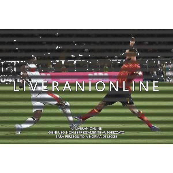 TVPG US Lecce vs AC Milan nella foto Yunus Musah (Ac Milan) e Tete Morente (Us Lecce), Lecce (ITA) 29-08-2025 Stadio “E. Giardiniero” Via del Mare - Seconda Giornata Serie A EniLive 2025/26, Lecce (ITA) 29-08-2025 Stadio “E. Giardiniero” Via del Mare - Seconda Giornata Serie A EniLive 2025/26 ©TVPG Pasquale Golia - AGENZIA ALDO LIVERANI SAS