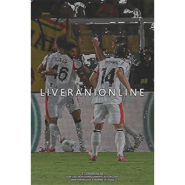 TVPG US Lecce vs AC Milan nella foto esultanza Ac Milan per la rete di Ruben Loftus-Cheek , Lecce (ITA) 29-08-2025 Stadio “E. Giardiniero” Via del Mare - Seconda Giornata Serie A EniLive 2025/26 ©TVPG Pasquale Golia - AGENZIA ALDO LIVERANI SAS
