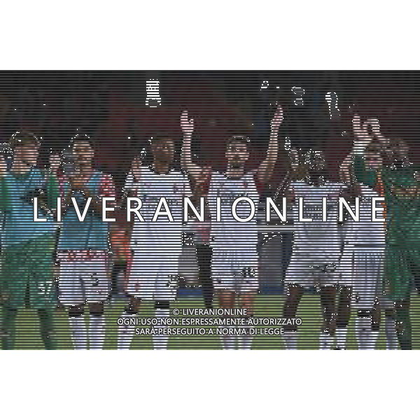 TVPG US Lecce vs AC Milan nella foto esultanza Ac Milan dopo la vittoria, Lecce (ITA) 29-08-2025 Stadio “E. Giardiniero” Via del Mare - Seconda Giornata Serie A EniLive 2025/26 ©TVPG Pasquale Golia - AGENZIA ALDO LIVERANI SAS