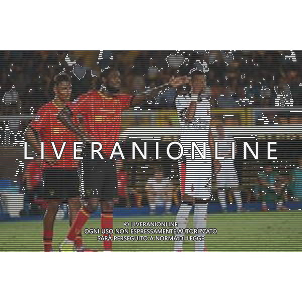 TVPG US Lecce vs AC Milan nella foto Gaspar Kiolanda (Us Lecce), Lecce (ITA) 29-08-2025 Stadio “E. Giardiniero” Via del Mare - Seconda Giornata Serie A EniLive 2025/26 ©TVPG Pasquale Golia - AGENZIA ALDO LIVERANI SAS