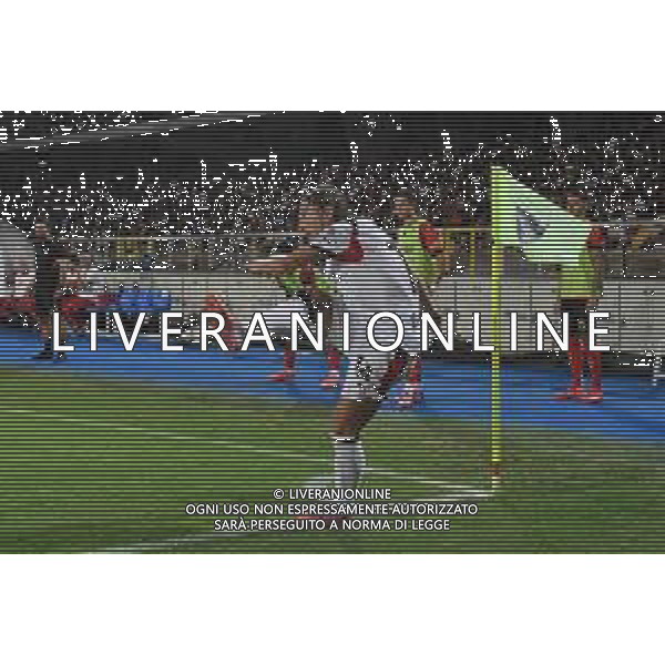 TVPG US Lecce vs AC Milan nella foto Luka Modric (Ac Milan) al tiro al calcio d’angolo, Lecce (ITA) 29-08-2025 Stadio “E. Giardiniero” Via del Mare - Seconda Giornata Serie A EniLive 2025/26 ©TVPG Pasquale Golia - AGENZIA ALDO LIVERANI SAS