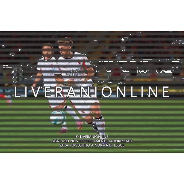 TVEM September 29, 2025 Lecce, Italy - US Lecce vs AC Milan - Italian soccer serie A 2024/25 - Via Del Mare Stadium. In the pic: Santiago Gimenez of AC Milan ©TVEM Emmanuele Mastrodonato - AGENZIA ALDO LIVERANI SAS