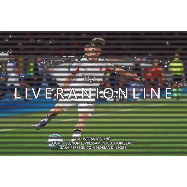 TVEM September 29, 2025 Lecce, Italy - US Lecce vs AC Milan - Italian soccer serie A 2024/25 - Via Del Mare Stadium. In the pic: Alexis Saelemaekers of AC Milan ©TVEM Emmanuele Mastrodonato - AGENZIA ALDO LIVERANI SAS