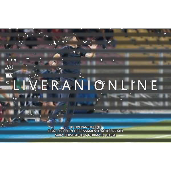 TVEM September 29, 2025 Lecce, Italy - US Lecce vs AC Milan - Italian soccer serie A 2024/25 - Via Del Mare Stadium. In the pic: coach Eusebio Di Francesco of US Lecce ©TVEM Emmanuele Mastrodonato - AGENZIA ALDO LIVERANI SAS