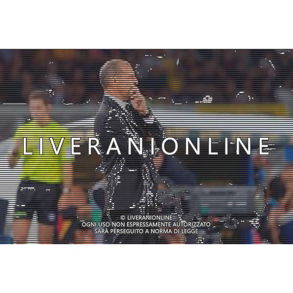 TVEM September 29, 2025 Lecce, Italy - US Lecce vs AC Milan - Italian soccer serie A 2024/25 - Via Del Mare Stadium. In the pic: coach Massimiliano Allegri of AC Milan ©TVEM Emmanuele Mastrodonato - AGENZIA ALDO LIVERANI SAS
