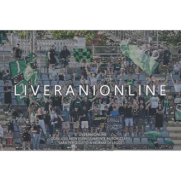 TVRG Cremonese vs Sassuolo nella foto tifosi Sassuolo Cremona 29-08-2025 Stadio Giovanni Zini Cremonese vs Sassuolo Campionato Serie A Enilive - 2a giornata foto Roberto Garavaglia/Agenzia Aldo Liverani sas