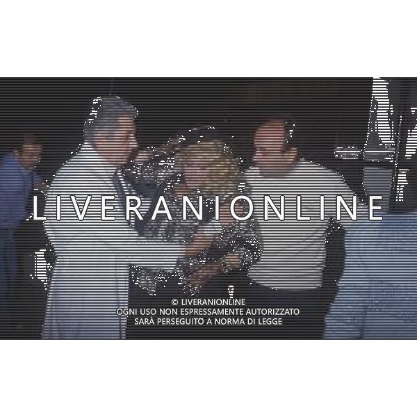 DIAP-RETROSPETTIVA ISABELLA BIAGINI ATTRICE NELLA FOTO ISABELLA BIAGINI NELL\'ANNO 1987 OSPITE DELLA TRASMISSIONE TELEVISIVA “MEZZOGIORNO E\' “ AG ALDO LIVERANI SAS 
