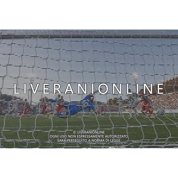 Filippo Terracciano of US Cremonese scores a goal during US Cremonese vs US Sassuolo, 2° Serie A Enilive 2025-26 game at Renato Zini stadium in Cremona (CR), Italy, on August 28, 2025. (Photo by Davide Casentini) AG ALDO LIVERANI SAS