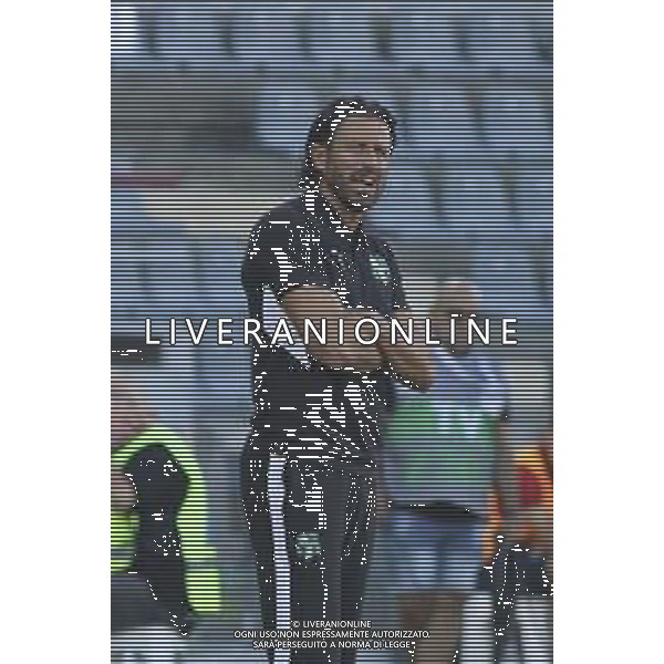 Fabio Grosso Head Coach of US Sassuolo speaks to during US Cremonese vs US Sassuolo, 2° Serie A Enilive 2025-26 game at Renato Zini stadium in Cremona (CR), Italy, on August 28, 2025. (Photo by Davide Casentini) AG ALDO LIVERANI SAS