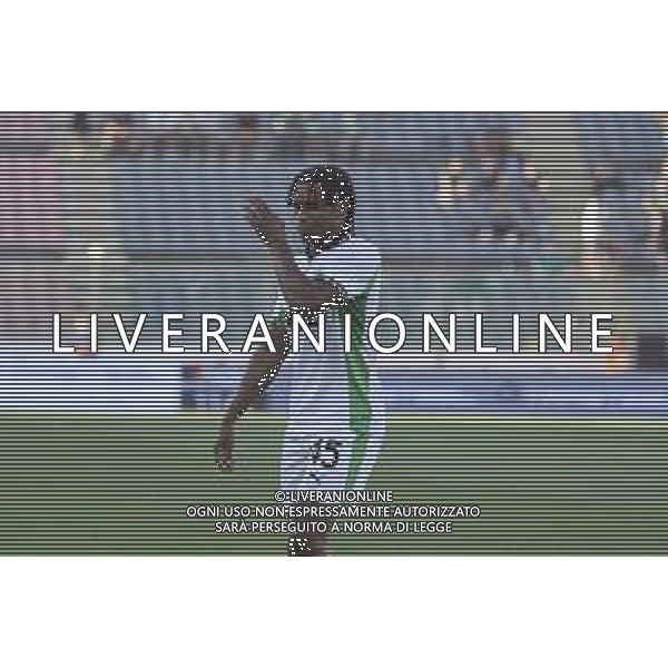 Armand Gaetan Laurienté of US Sassuolo gestures during US Cremonese vs US Sassuolo, 2° Serie A Enilive 2025-26 game at Renato Zini stadium in Cremona (CR), Italy, on August 28, 2025. (Photo by Davide Casentini) AG ALDO LIVERANI SAS