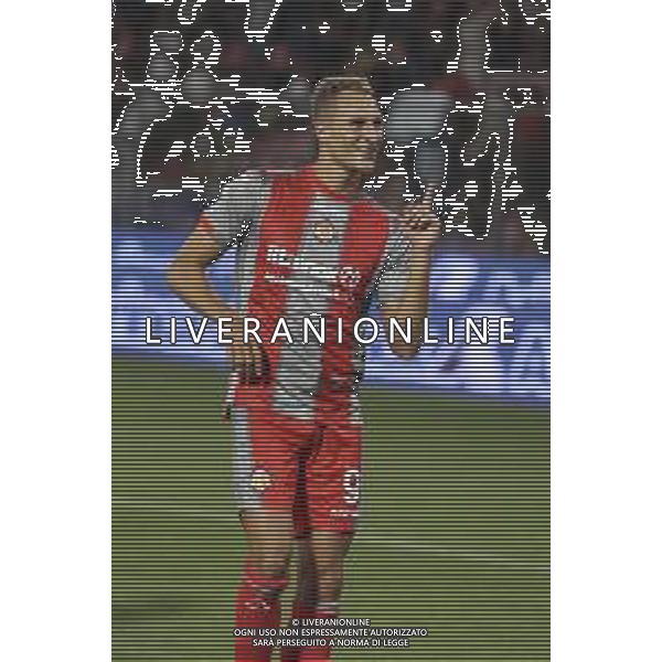 Manuel De Luca of US Cremonese celebrates after scoring penalty during US Cremonese vs US Sassuolo, 2° Serie A Enilive 2025-26 game at Renato Zini stadium in Cremona (CR), Italy, on August 28, 2025. (Photo by Davide Casentini) AG ALDO LIVERANI SAS