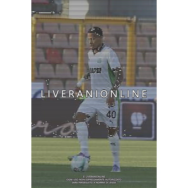 Aster Vranckx of US Sassuolo play the ball during US Cremonese vs US Sassuolo, 2° Serie A Enilive 2025-26 game at Renato Zini stadium in Cremona (CR), Italy, on August 28, 2025. (Photo by Davide Casentini) AG ALDO LIVERANI SAS