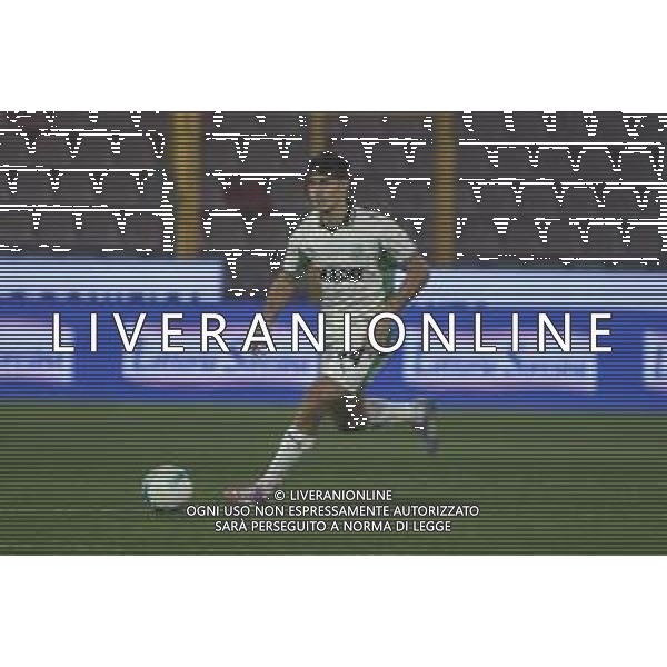 Laurs Osterby Skjellerup of US Sassuolo play the ball during US Cremonese vs US Sassuolo, 2° Serie A Enilive 2025-26 game at Renato Zini stadium in Cremona (CR), Italy, on August 28, 2025. (Photo by Davide Casentini) AG ALDO LIVERANI SAS