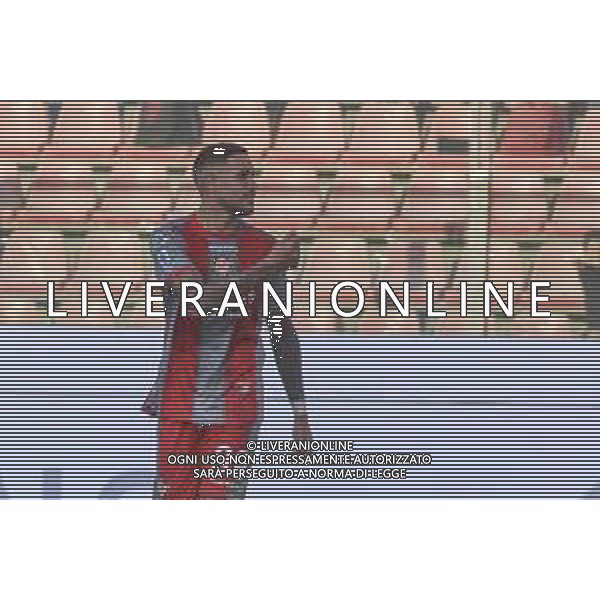 Arnaldo Antonio Sanabria Ayala "T.Sanabria" of US Cremonese celebrates after scoring during US Cremonese vs US Sassuolo, 2° Serie A Enilive 2025-26 game at Renato Zini stadium in Cremona (CR), Italy, on August 28, 2025. (Photo by Davide Casentini) AG ALDO LIVERANI SAS