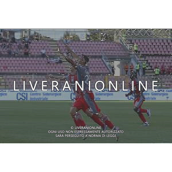 Filippo Terracciano of US Cremonese celebrates after scoring during US Cremonese vs US Sassuolo, 2° Serie A Enilive 2025-26 game at Renato Zini stadium in Cremona (CR), Italy, on August 28, 2025. (Photo by Davide Casentini) AG ALDO LIVERANI SAS