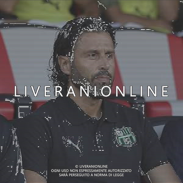 Fabio Grosso Head Coach of US Sassuolo during US Cremonese vs US Sassuolo, 2° Serie A Enilive 2025-26 game at Renato Zini stadium in Cremona (CR), Italy, on August 28, 2025. (Photo by Davide Casentini) AG ALDO LIVERANI SAS