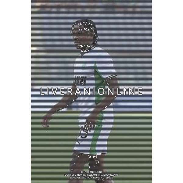 Armand Gaetan Laurienté of US Sassuolo gestures during US Cremonese vs US Sassuolo, 2° Serie A Enilive 2025-26 game at Renato Zini stadium in Cremona (CR), Italy, on August 28, 2025. (Photo by Davide Casentini) AG ALDO LIVERANI SAS