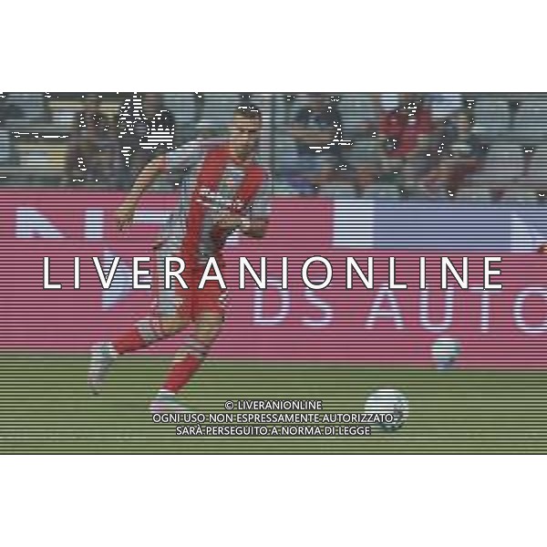 Filippo Terracciano of US Cremonese play the ball during US Cremonese vs US Sassuolo, 2° Serie A Enilive 2025-26 game at Renato Zini stadium in Cremona (CR), Italy, on August 28, 2025. (Photo by Davide Casentini) AG ALDO LIVERANI SAS