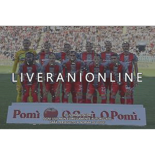 Cremonese team photo during US Cremonese vs US Sassuolo, 2° Serie A Enilive 2025-26 game at Renato Zini stadium in Cremona (CR), Italy, on August 28, 2025. (Photo by Davide Casentini) AG ALDO LIVERANI SAS