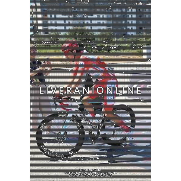 30-08-2025 Vuelta A Espana; Tappa 08 Monzon Templario - Zaragoza; 2025, Bahrain - Victorious; Traeen, Torstein; Monzon Templario; FOTO STEFANO SIROTTI-AG ALDO LIVERANI SAS