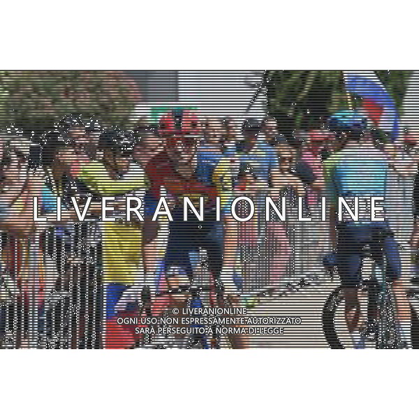 30-08-2025 Vuelta A Espana; Tappa 08 Monzon Templario - Zaragoza; 2025, Lidl - Trek; Ciccone, Giulio; Monzon Templario; FOTO STEFANO SIROTTI-AG ALDO LIVERANI SAS