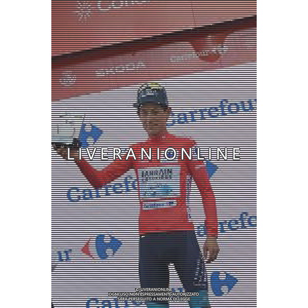 30-08-2025 Vuelta A Espana; Tappa 08 Monzon Templario - Zaragoza; 2025, Bahrain - Victorious; Traeen, Torstein; Zaragoza; FOTO STEFANO SIROOTTI-AG ALDO LIVERANI SAS