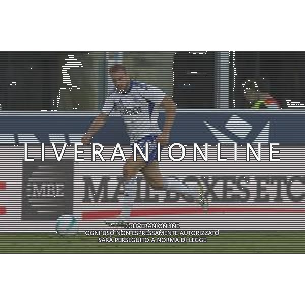Ivan Smolčić of Como 1907 play the ball during Bologna FC vs Como FC, 2° Serie A Enilive 2025-26 game at Renato Dall\'Ara stadium in Bologna (BO), Italy, on August 30, 2025. (Photo by Davide Casentini) AG ALDO LIVERANI SAS