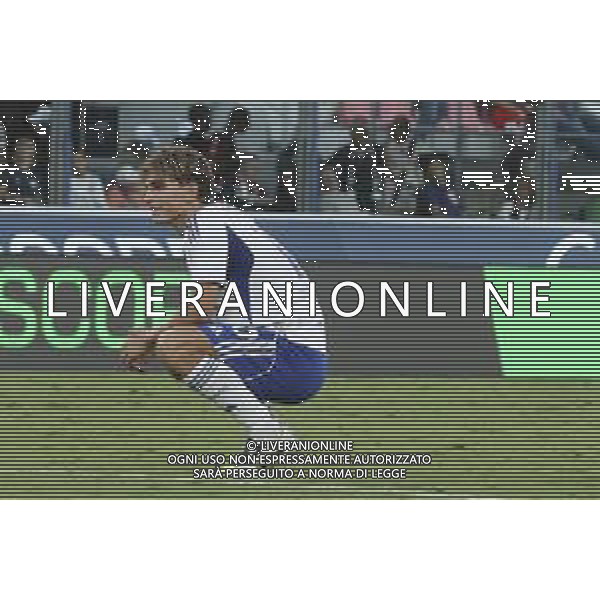Nicolas Paz Martinez "Nico Paz" of Como 1907 expresses disappointment during Bologna FC vs Como FC, 2° Serie A Enilive 2025-26 game at Renato Dall\'Ara stadium in Bologna (BO), Italy, on August 30, 2025. (Photo by Davide Casentini) AG ALDO LIVERANI SAS