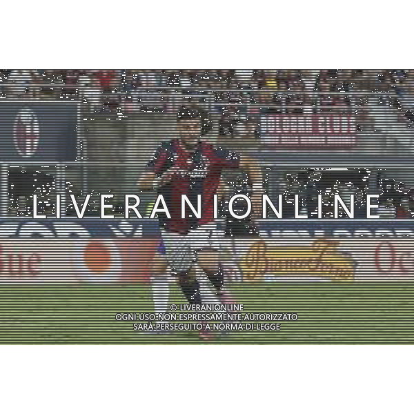Riccardo Orsolini of Bologna FC. celebrates after scoring during Bologna FC vs Como FC, 2° Serie A Enilive 2025-26 game at Renato Dall\'Ara stadium in Bologna (BO), Italy, on August 30, 2025. (Photo by Davide Casentini) ag aldo liverani sas