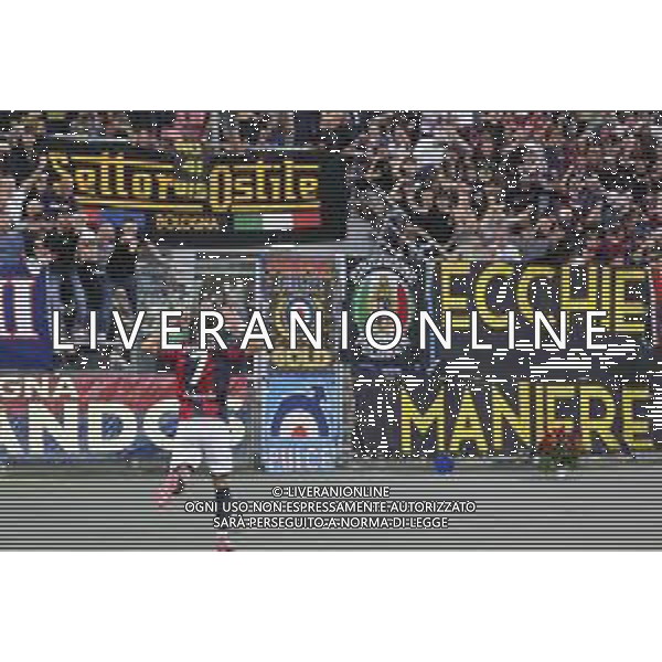 Riccardo Orsolini of Bologna FC. celebrates after scoring during Bologna FC vs Como FC, 2° Serie A Enilive 2025-26 game at Renato Dall\'Ara stadium in Bologna (BO), Italy, on August 30, 2025. (Photo by Davide Casentini) ag aldo liverani sas