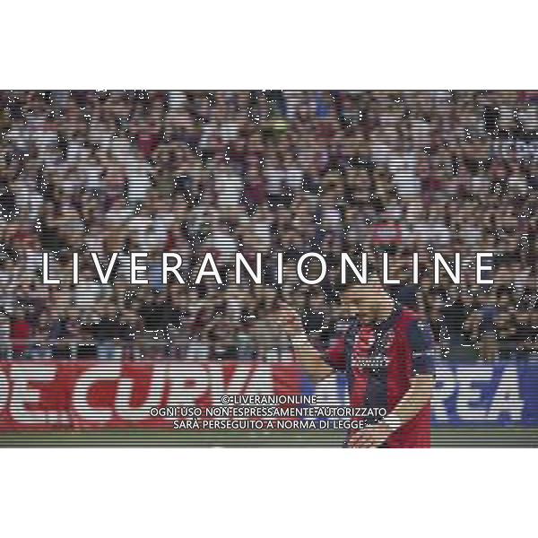 Riccardo Orsolini of Bologna FC. celebrates after scoring during Bologna FC vs Como FC, 2° Serie A Enilive 2025-26 game at Renato Dall\'Ara stadium in Bologna (BO), Italy, on August 30, 2025. (Photo by Davide Casentini) ag aldo liverani sas
