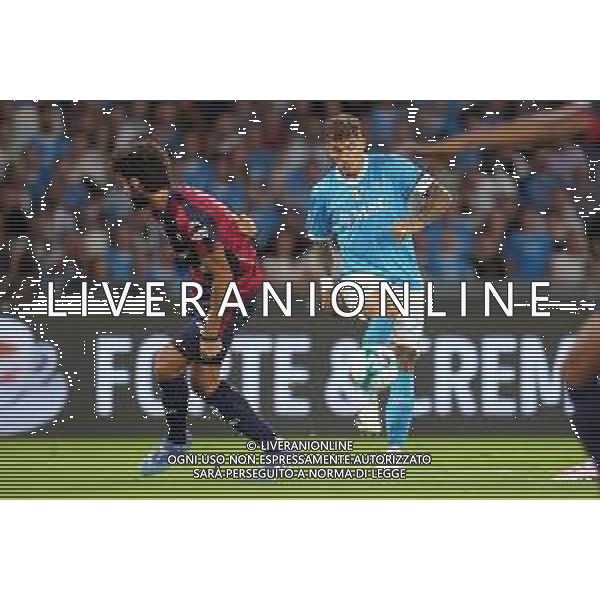 TVPM Napoli, Cagliari Nella foto: Giovanni Di Lorenzo Foto Mosca, Ag.Liverani- AGENZIA ALDO LIVERANI SAS -TVPM Napoli - Cagliari Campionato Calcio Serie A 30.08.2025.