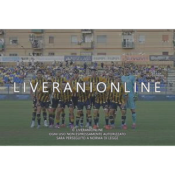 30 08 2025 - Castellammare di Stabia. Stadio Romeo Menti. Serie B. Juve Stabia-Venezia Nella foto formazione Juve Stabia Foto Giuseppe Cuozzo/Agenzia Liverani- AGENZIA ALDO LIVERANI SAS -30 08 2025 - Castellammare di Stabia. Stadio Romeo Menti. Serie B. Juve Stabia-Venezia