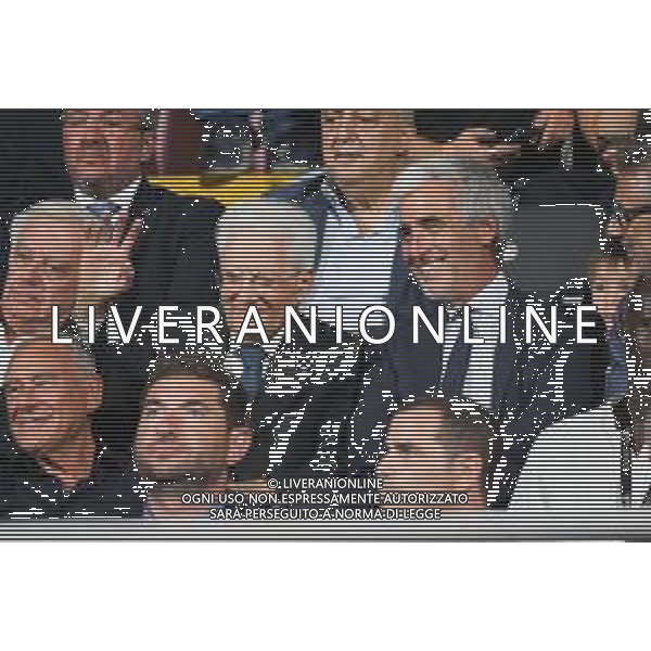 Sergio Mattarella e Dario MIrri durante Palermo FC vs Frosinone Calcio Serie B 25/26 presso lo stadio Renzo Barbera di Palermo il 30/08/25 ©FEDERICO SERRA - AGENZIA ALDO LIVERANI SAS