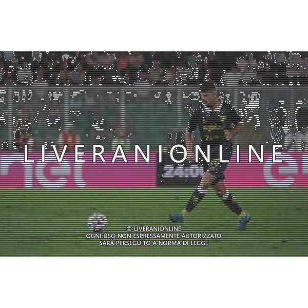 Gabriele Bracaglia in azione durante Palermo FC vs Frosinone Calcio Serie B 25/26 presso lo stadio Renzo Barbera di Palermo il 30/08/25 ©FEDERICO SERRA - AGENZIA ALDO LIVERANI SAS